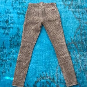 7 for all mankind printed jeans